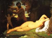 Jean Auguste Dominique Ingres Jupiter and Antiope Sweden oil painting artist